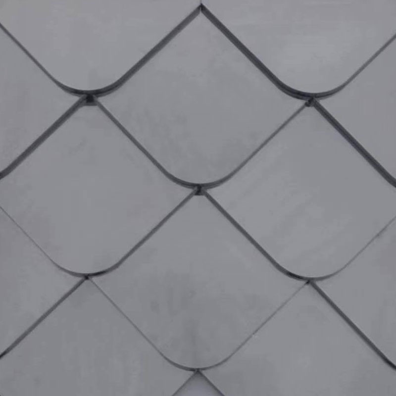 Aluminum magnesium manganese Diamond Shaped fish scale Metal Roofing Tile