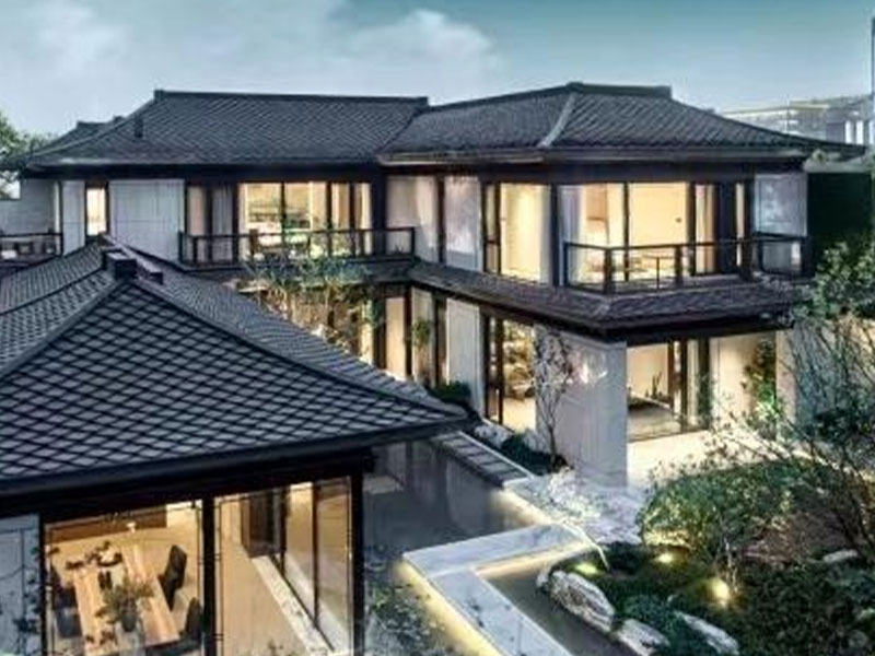 Aluminum magnesium manganese Diamond Shaped fish scale Metal Roofing Tile