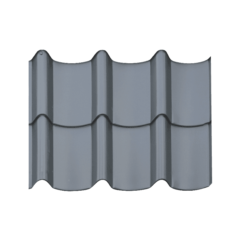Aluminum magnesium manganese One-piece Bamboo Joint Metal Roofing Tiles