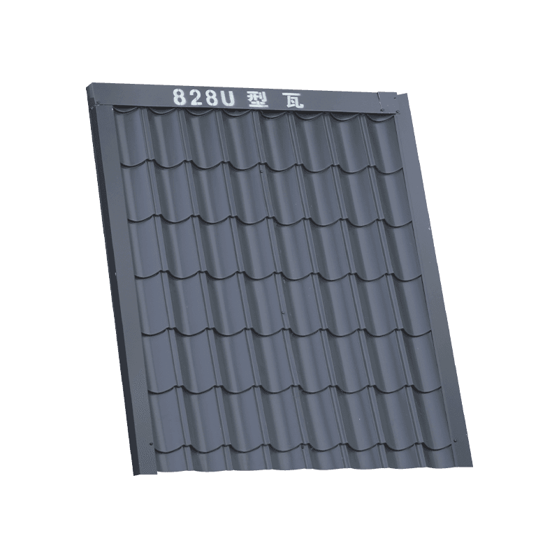 Aluminum magnesium manganese One-piece Antique Metal Roofing Tile