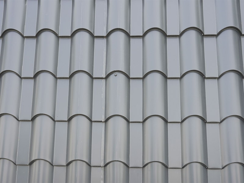 Aluminum magnesium manganese One-piece Wave Metal Roofing Tiles