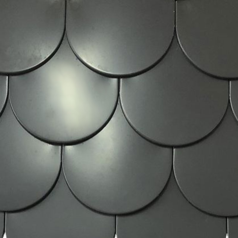 Aluminum magnesium manganese fish scale Metal Roofing Tile